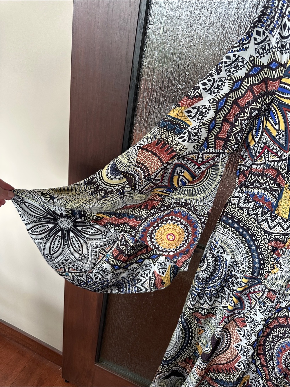 Alexis Sorano Dress Bohemian Paisley Print Maxi Dress in Multicolor size Medium. - Picture 16 of 16
